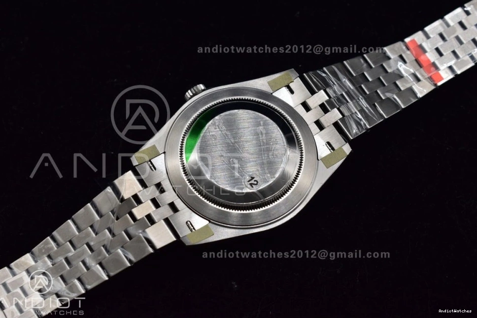 Best VS SS 904L 126334 on VSF Roman FashionForward Bracelet 41 Green Steel 1:1 Jubilee Gray 642 Dial DateJust Edition 0303